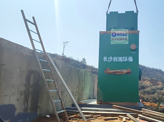 200噸一體化凈水設(shè)備投入使用；